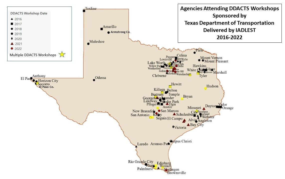 TX DDACTS Workshops